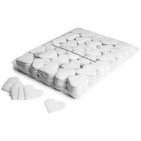 Magic FX CON04WH hartvormige confetti 55mm wit - thumbnail