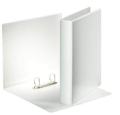 Esselte personaliseerbare ringmap PP voor ft A5 rug van 4,7 cm, 2 D-ringen van 25 mm, wit Esselte personaliseerbare ringmap PP voor ft A5 rug van 4,7 cm, 2 D-ringen van 25 mm, wit