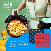Papier voor luchtfriteuse NK NK-HOCO32006 Siliconen 18,6 cm - thumbnail