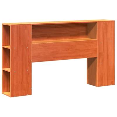 Bedframe zonder matras massief grenenhout wasbruin 150x200 cm Bedframe zonder matras massief grenenhout wasbruin 150x200 cm