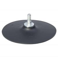 Wolfcraft Steunschijf | Rubber | 6mm schacht | Ø125mm | 1 stuk - 2020000 - thumbnail