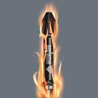 Wera 855/4 IMP DC SB SiS 05073961001 Kruis-bit PZ 2 Gereedschapsstaal Met diamant bedekt F 6.3 1 stuk(s) - thumbnail