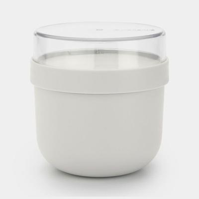 Brabantia Make & Take ontbijtkom 0,5 liter, kunststof light grey