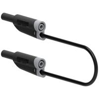 Electro PJP 2710-IEC-CD1-25N Meetsnoer Banaanstekker 4 mm Banaanstekker 4 mm 25 cm Zwart 1 stuk(s) - thumbnail