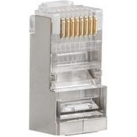 Lanberg PLS-5000 kabel-connector RJ-45 Roestvrijstaal, Transparant - thumbnail