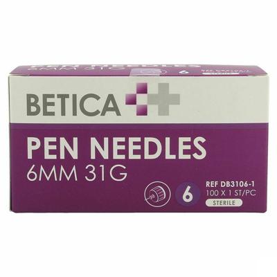 Betica Pen Needles 6mm 31g 100