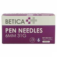 Betica Pen Needles 6mm 31g 100 - thumbnail