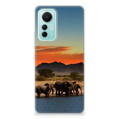 Xiaomi 12 Lite | TPU Hoesje | Olifanten