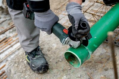 Metabo W 18 L 9-125 quick set Accu-haakse slijper | 18V | 3X4AH LI-POWER | 165 L 602249960