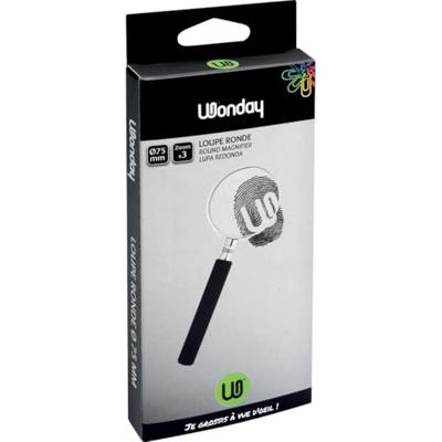 Wonday leesloep diameter: 75 mm, vergroot 3 keer, in een doosje