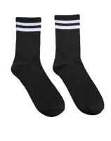 Dames sokken 1-pack - Strepen - onesize - Dames sportsokken wit en zwart - DSS17109883 - DSS17109883 - DSS17109883 - DSS17109883 - thumbnail