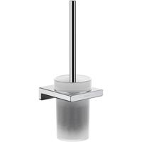 Hansgrohe AddStoris toiletborstel met wandhouder 10,5x12x34,2cm chroom - thumbnail