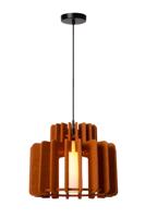 Lucide ROLLO - Hanglamp - 1xE27 - Terracotta - thumbnail