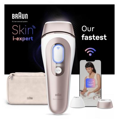 Braun Skin i-expert PL7147 Intense pulserend licht (IPL) Roségoud, Wit