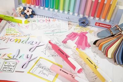 Stabilo swing cool - markeerstift - 18 stuks deskset