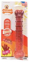 Nylabone textured dura chew beef jerkey voor harde bijters - thumbnail