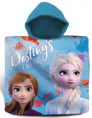 Kids Licensing badponcho Frozen 2 katoen 60 x 120 cm lichtblauw Kids Licensing badponcho Frozen 2 katoen 60 x 120 cm lichtblauw