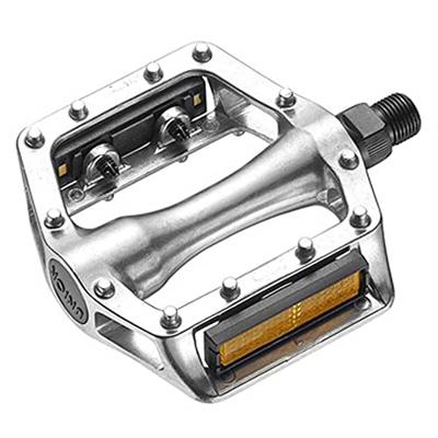 Union Pedalen sp-102 1/2 aluminium zilver