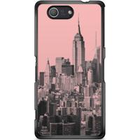 Sony Xperia Z3 Compact hoesje - NYC in pink - thumbnail
