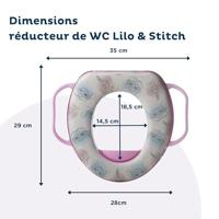 COMFORT TOILETVERKLEINER MET LILO EN STITCH HANDGREPEN - thumbnail