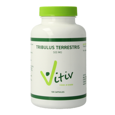 Vitiv Tribulus terrestris 500mg groen 100 Capsules