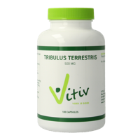Vitiv Tribulus terrestris 500mg groen 100 Capsules - thumbnail