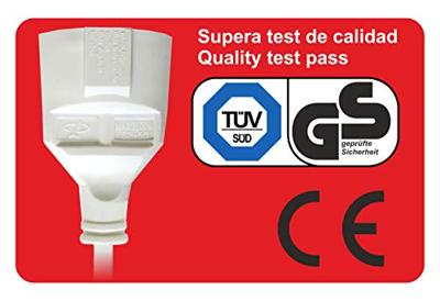 Verlengbare Kabel Schuko Silver Electronics - Maat: 5 m