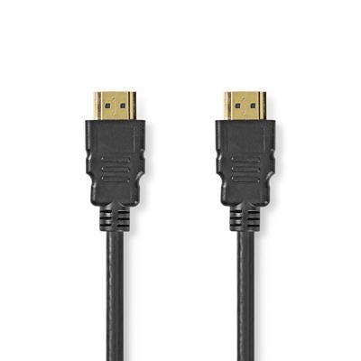 Premium High Speed HDMI-Kabel met Ethernet | HDMI Connector | HDMI Connector | 4K@60Hz | 18 Gbps | 0.50 m | Rond | PVC | Zwart
