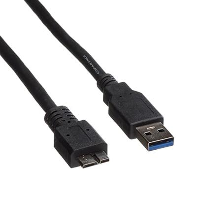 ROLINE USB 3.2 Gen 1 kabel, type, A M - Micro B M, zwart, 0,8 m