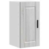 Keukenwandkast Porto bewerkt hout grijs sonoma eiken - thumbnail