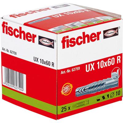 Fischer plug ux10r DHZ
