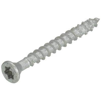 Dynaplus kozijnschroef [200x] - AR-SILVER - platkop - TX-20 - 4.5x40mm