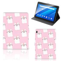 Lenovo Tab E10 Flip Case Sleeping Cats - thumbnail