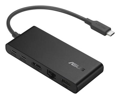 ASUS Dual 4K USB-C Dock DC201 Bedraad USB 3.2 Gen 2 (3.1 Gen 2) Type-C Zwart