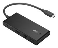 ASUS Dual 4K USB-C Dock DC201 Bedraad USB 3.2 Gen 2 (3.1 Gen 2) Type-C Zwart - thumbnail