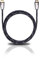 Oehlbach: Easy Connect Steel HDMI 2,5 meter - Zwart - thumbnail