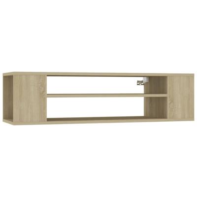 VidaXL Tv-hangmeubel 100x30x26,5 cm bewerkt hout sonoma eikenkleurig