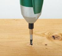 Wolfcraft Houtspiraalboor | 6-kant | Ø4,0 x 75mm | 1 stuk - 7262000 - thumbnail
