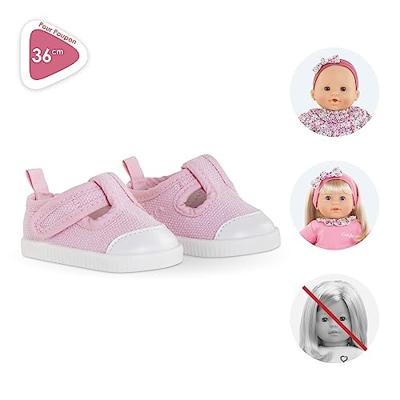 Corolle mon grand poupon - poppensneakers roze, 36cm