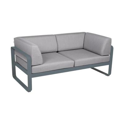 Fermob Bellevie Club 2-zits loungebank Storm Grey - Flannel
