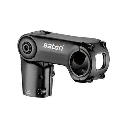 Satori stuurpen hatchback verstelb. ø31.8*90mm, mat-zwart Satori stuurpen hatchback verstelb. ø31.8*90mm, mat-zwart