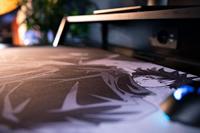 Muismat KONIX XXL JUJUTSU KAISEN Wit - thumbnail