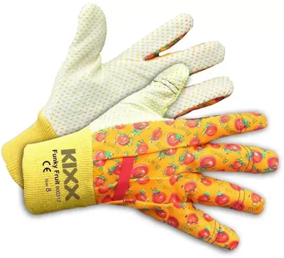 Kixx handschoen funky fruit maat 8