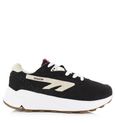 Hi-Tec - Shadow Black /Whit /Red Suede Unisex