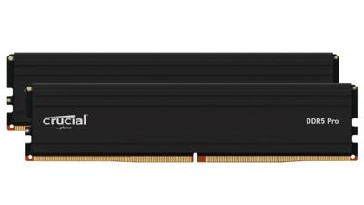 Crucial CP2K24G56C46U5 Werkgeheugenset voor PC Retail DDR5 48 GB 2 x 24 GB On-die ECC 5600 MHz 288-pins DIMM CL46 CP2K24G56C46U5