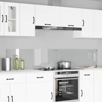 VidaXL Keuken spatscherm 2 pcs doorzichtig 110 x 40 cm gehard glas - thumbnail