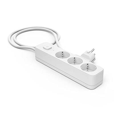 Hama 00116076 Stekkerdoos met schakelaar Wit, Grijs Randaarde stekker 1 stuk(s)