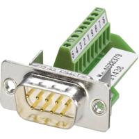 Phoenix Contact VS-09-ST-DSUB/10-MPT-0,5 1688379 D-sub stekker 180 ° Aantal polen: 9 Schroeven 1 stuk(s) - thumbnail