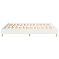 Bedframe zonder matras 200x200 cm spaanplaat wit - thumbnail