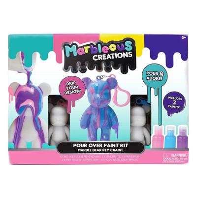 Pouring Marble Beer Sleutelhangers Set